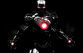 Black Ironman Live Wallpaper