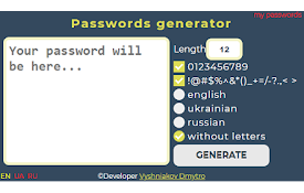 Password generator