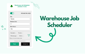 Warehouse Job Scheduler
