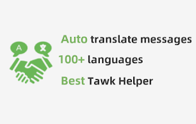 自动 Tawk 翻译器 - 自动翻译接收与发送的消息