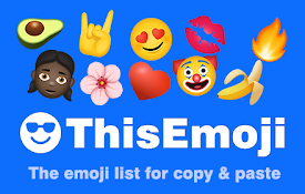 表情符号复制和粘贴 -ThisEmoji