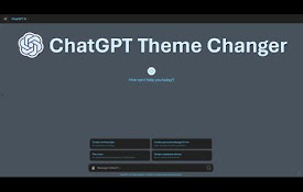 ChatGPT Theme Changer