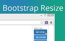 Bootstrap resize tool