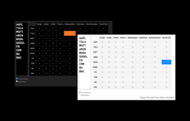 Trader Table