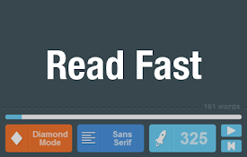 Read fast - Speed Reading Extension