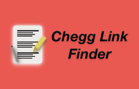 Chegg Link Finder