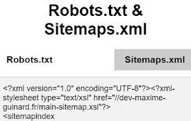 Robots TXT &amp; Sitemaps XML Viewer ?