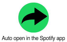 Auto open in the Spotify app
