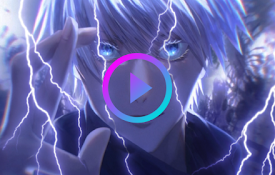 Satoru Gojo Jujutsu Kaisen Lightning Effect Live Wallpaper