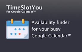 TimeSlotYou for Google Calendar™