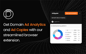 AdSpyder - Get domain ad analytics and ad copies.