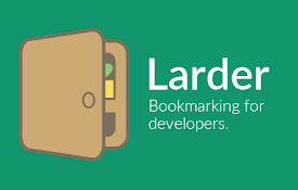 Larder: Bookmarking for developers