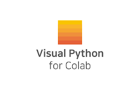 Visual Python for Colab