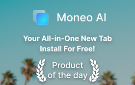 Moneo AI - New Tab, Tab Manager, Bookmarks, Split View