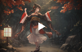 Priestess of the Forest Animation Wallpaper