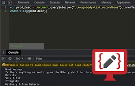 Javascript Console Editor