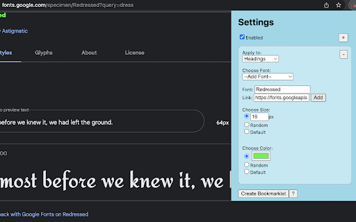 Plugin Screenshot