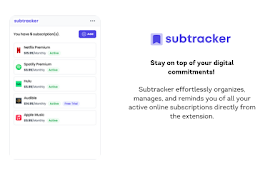Subtracker: Manage Online Subscriptions
