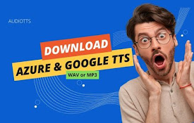 AudioTTS - Simple Text to Speech Downloader