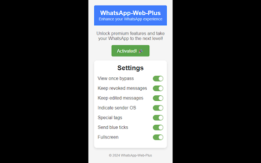 Plugin Screenshot