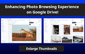 Thumbnail Enlarger for Google Drive