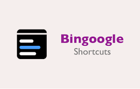 Bingoogle Shortcuts - Browse with Keyboard