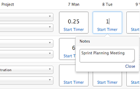 Enhanced OpenAir Timesheets