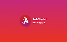 Viaplay SubStyler: Customize subtitles