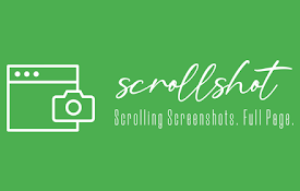 Scrollshot: Scrolling Screenshots. Full Page.