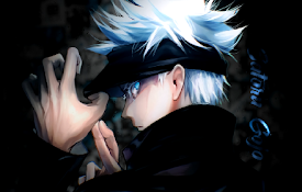 Satoru Gojo Iconic Gaze of Power Live Wallpaper