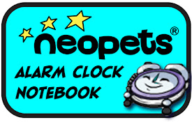 Neopets Alarm Clock Notebook