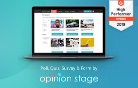 Poll, Survey, Quiz &amp; Form by Opinion Stage