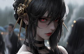 Yor Forger in Spy X Family Live Wallpaper