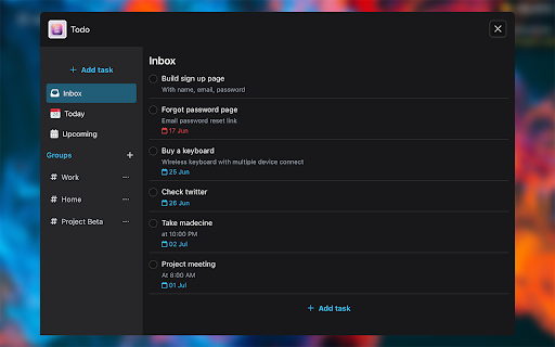 Plugin Screenshot