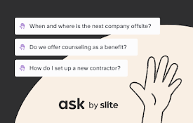 Ask by Slite