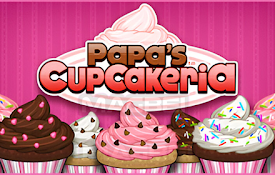 Papa&#39;s Cupcakeria Unblocked Game - Launcher