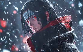 Itachi Uchiha Winter Live Wallpaper