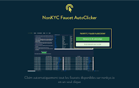 NonKYC Faucet AutoClicker