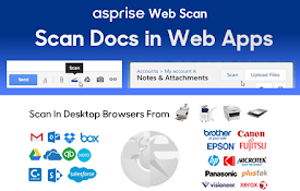 Scan docs from scanners in Salesforce &amp; Gmail