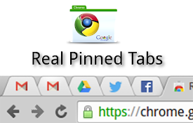 Real Pinned Tabs