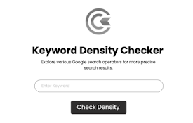 Keyword Density Checker