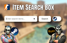 CS2 - Steam &amp; Buff163 Item Search Box