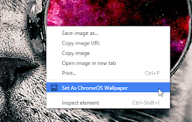 Set Image As Chrome OS Wallpaper