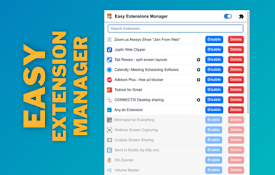 Easy Extensions Manager