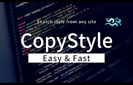 CopyStyle - 从任何网站轻松拷贝样式