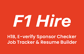 H1B Sponsor Checker, Job Analyzer by F1Hire