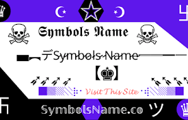 Symbols Name ✦—•♕ Get Symbol Name List ᐈ#1