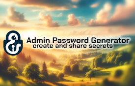Admin Password Generator