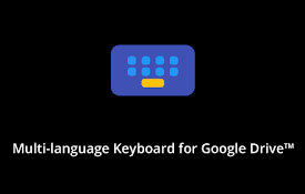 适用于Google Drive™的多语言键盘