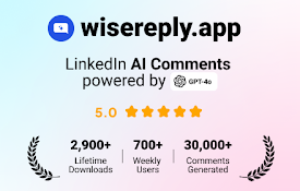 Wisereply - LinkedIn AI Comment Generator (4.2.2)